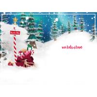 3D Holographic Special Grandson Me to You Bear Christmas Card Extra Image 1 Preview